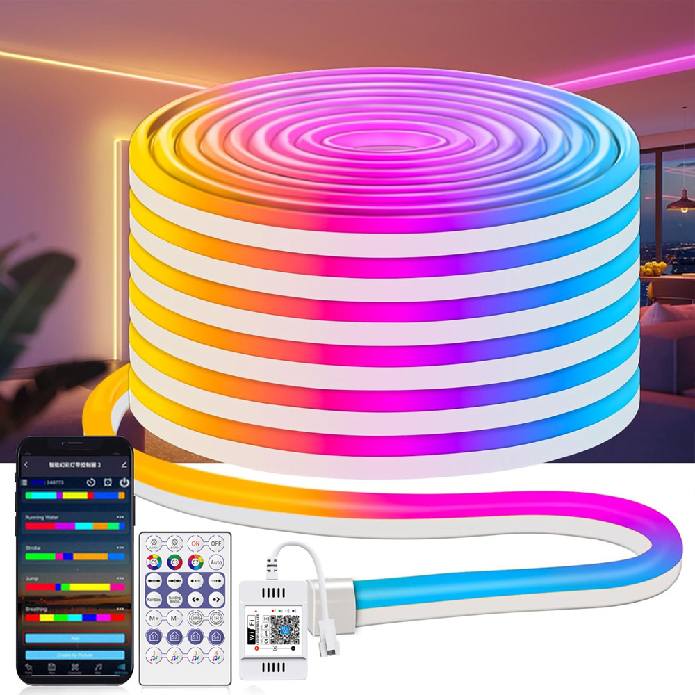 Party Games Switch - 5m WiFi Neon RGBIC LED Strip