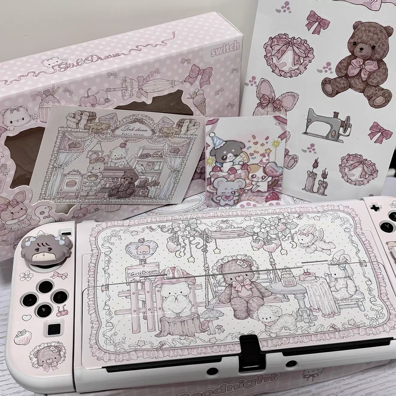 Party Games Switch - Original game console cover for the