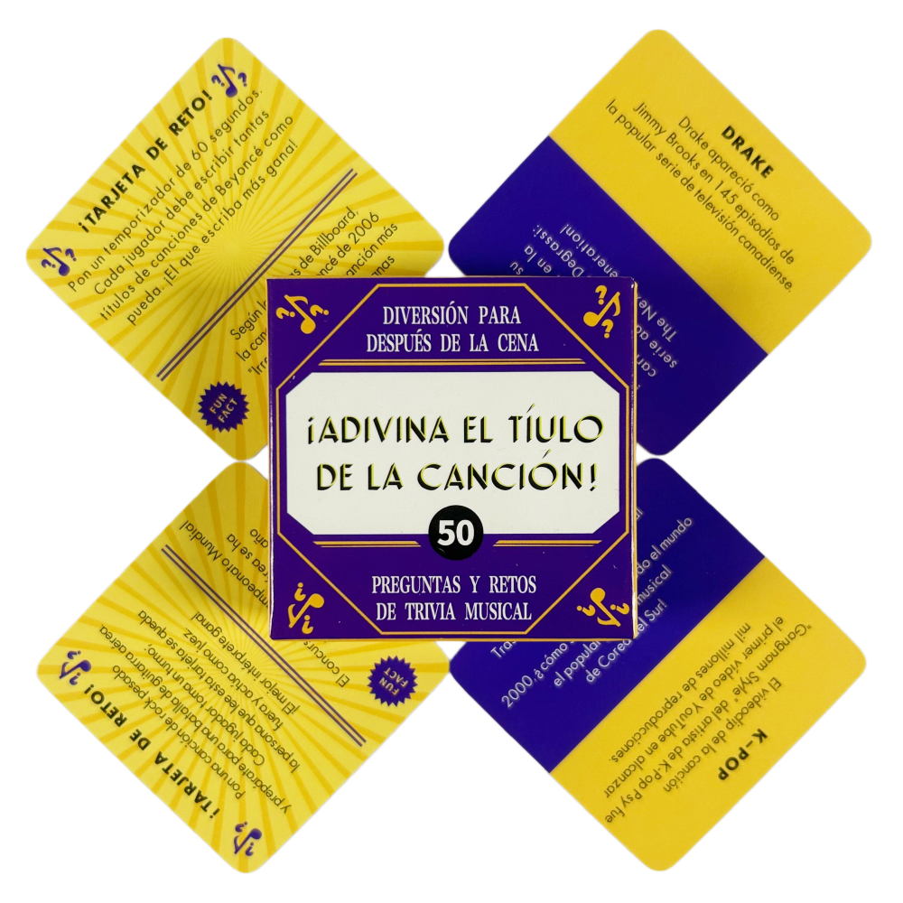 5.5x5.5cm Mini Size Spanish Wo - Party Games Name reseña y precio