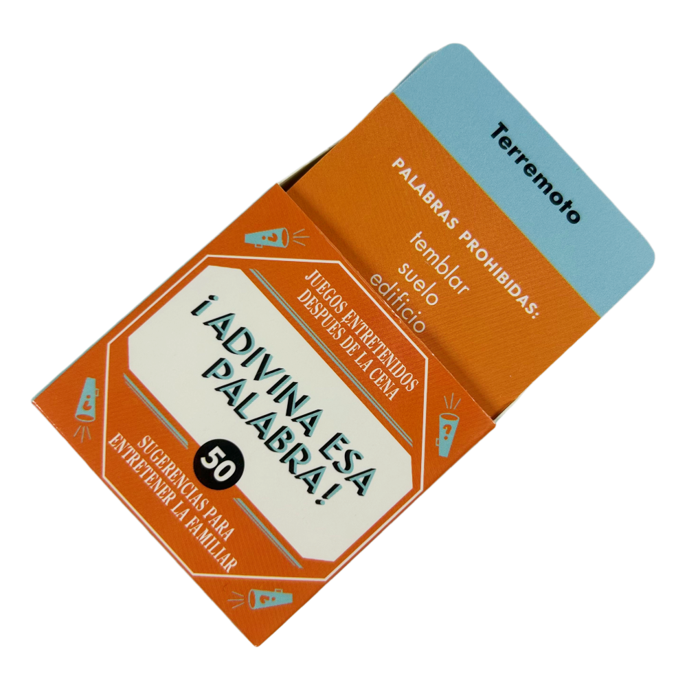 5.5x5.5cm Mini Size Spanish Wo - Party Games Name reseña y precio