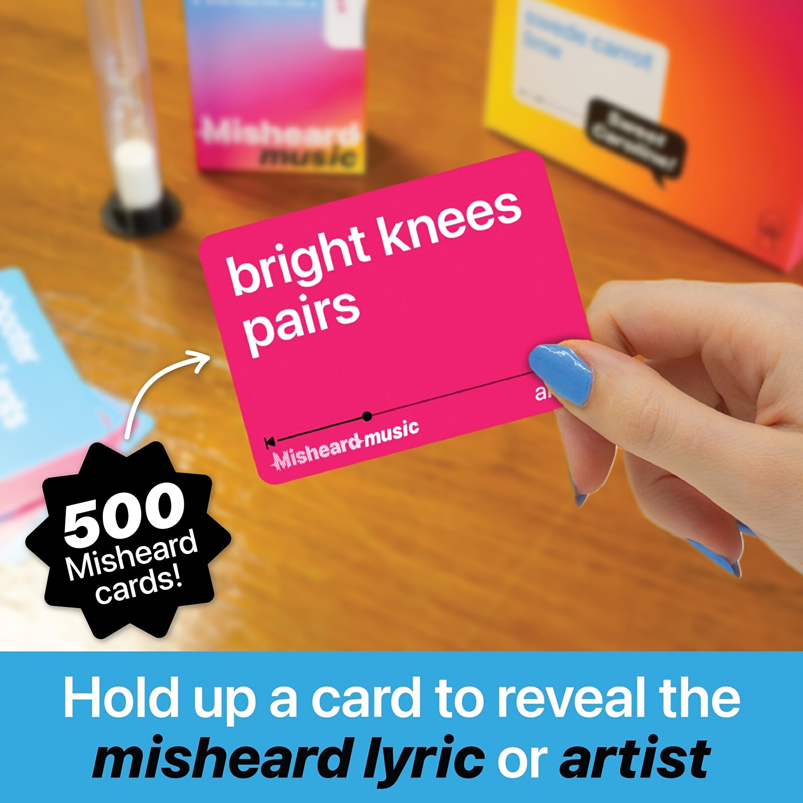 500 Funny Song Lyrics Cards Pu - Party Games Quotes reseña y precio