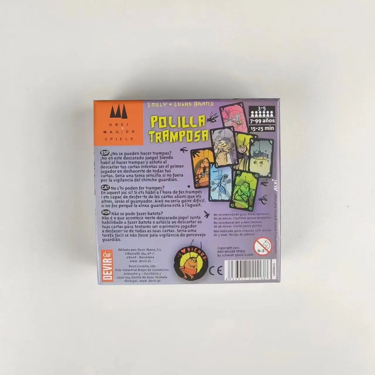 Cheating Moth Spanish Card Gam - Party Games Juego reseña y precio