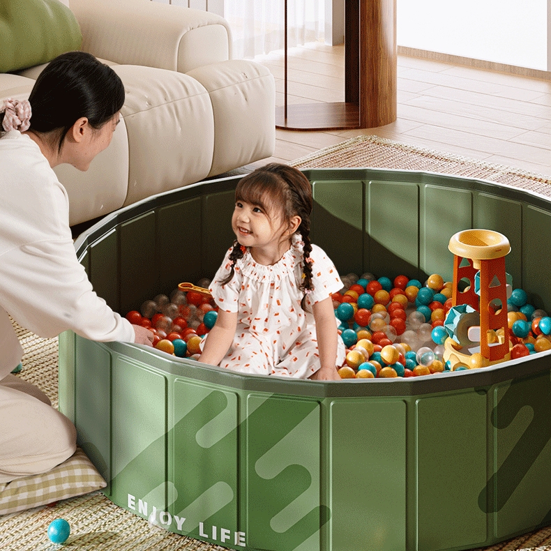 Large Foldable Ball Pit Play P - Party Games Kid Friendly reseña y precio