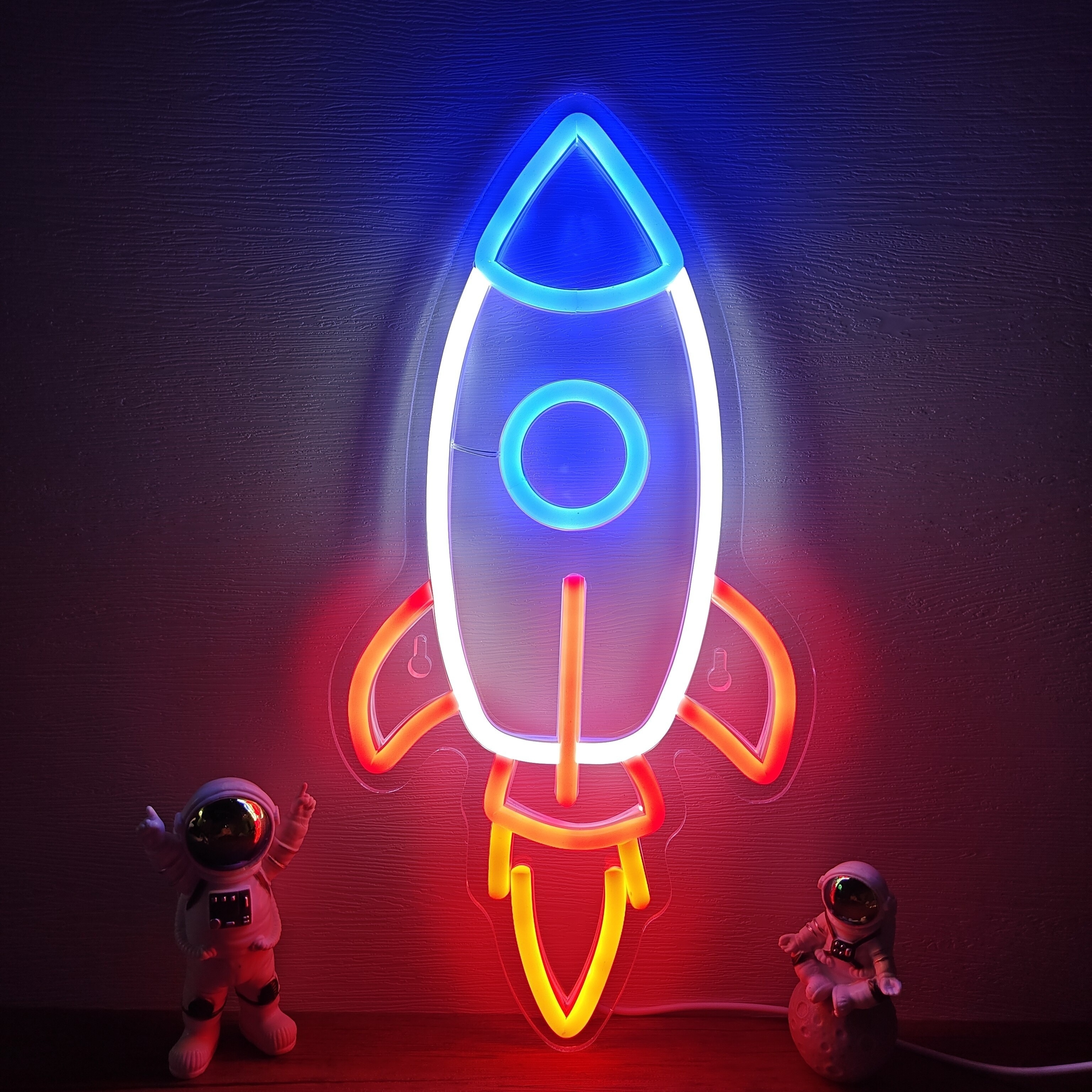Rocket Neon Sign, USB Powered  - Party Games Switch reseña y precio