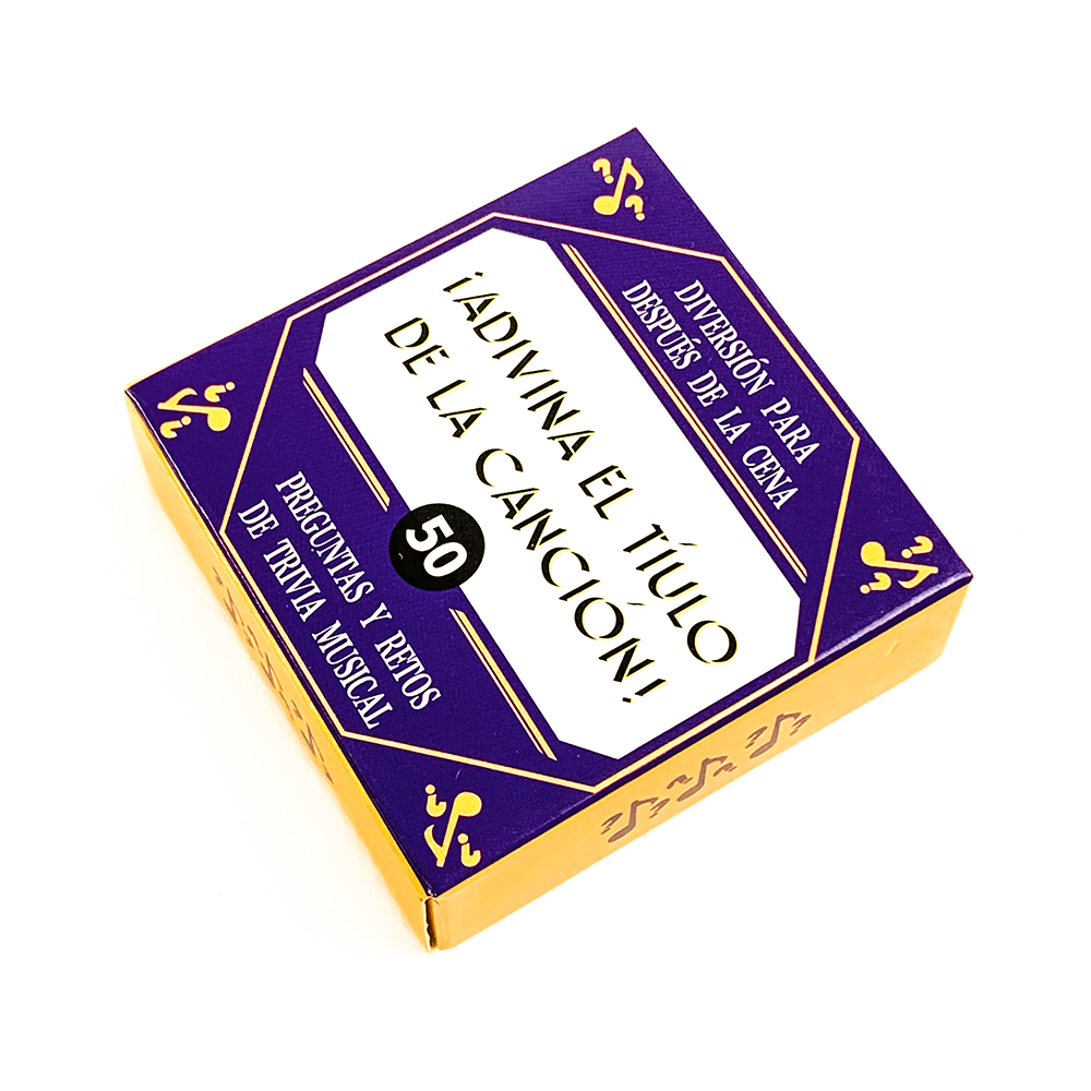 Spanish Mini Card Game Travel  - Party Games Name reseña y precio