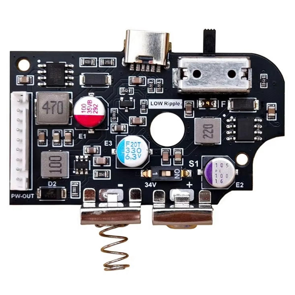 New 3C-USB-C Power Board Repla - Party Games Switch reseña y precio