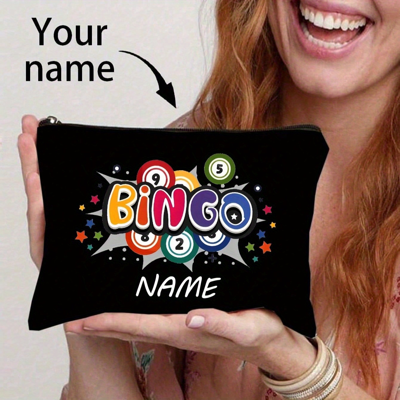 Personalized Bingo Game Tote B - Party Games Name reseña y precio