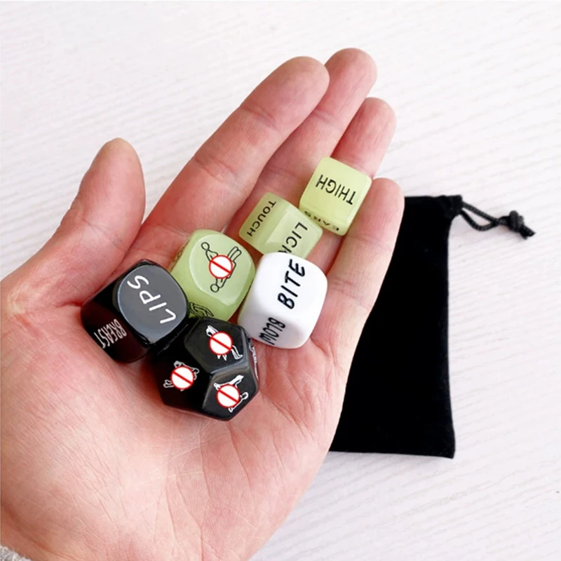 6PCS Adult Sex Dice Combo Set  - Party Games Couple reseña y precio