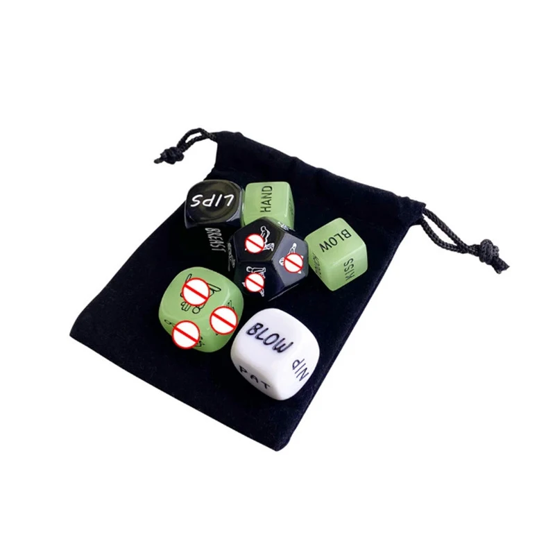 6PCS Adult Sex Dice Combo Set  - Party Games Couple reseña y precio