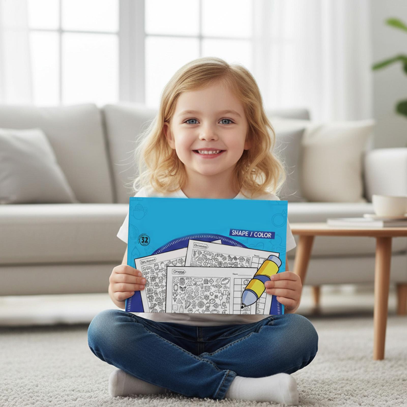 Preschool Activity Book With M - Party Games Kid Friendly reseña y precio