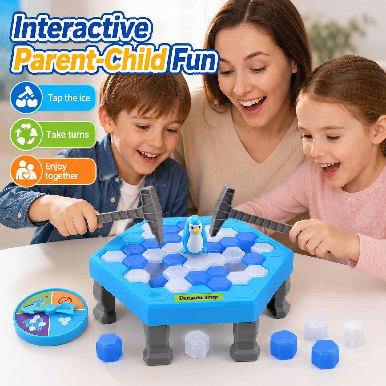 Penguin Breaking Ice Table Gam - Party Games Juego reseña y precio