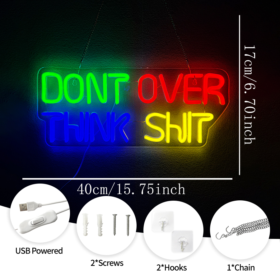 Neon Sign, USB Powered LED Fun - Party Games Quotes reseña y precio