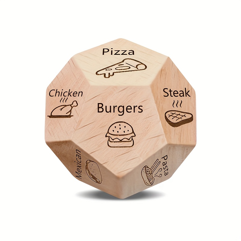 Dining Dice Board Game-12-Side - Party Games Couple reseña y precio