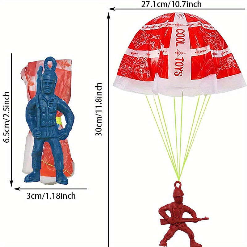 10/100pcs Parachute Toys for K - Party Games Ideas For Kids reseña y precio