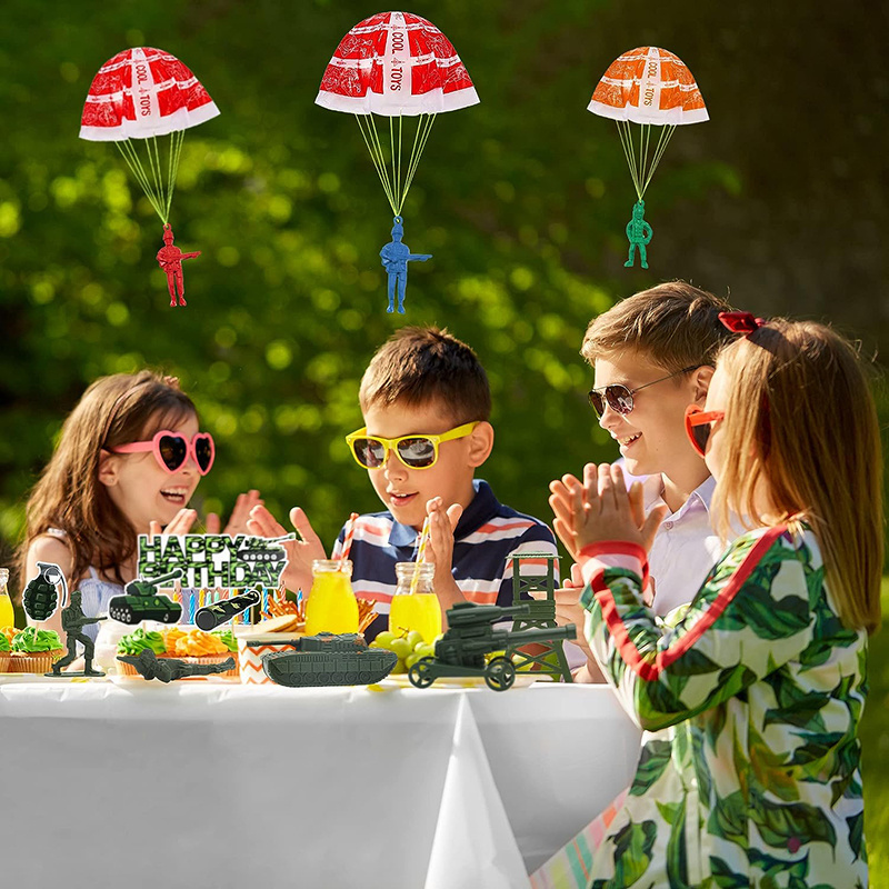 10/100pcs Parachute Toys for K - Party Games Ideas For Kids reseña y precio
