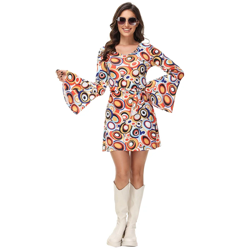 Men Women Retro 70s 80s Hippie - Party Games Couple reseña y precio