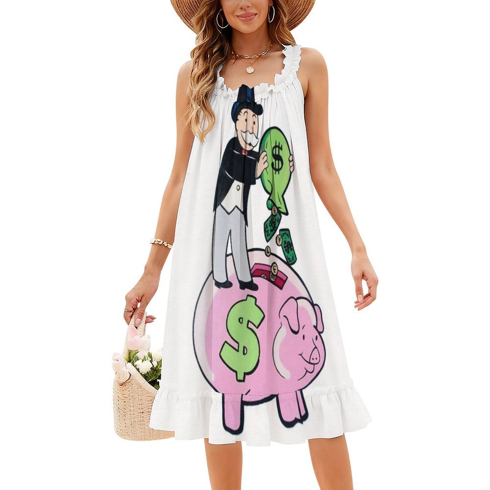 Piggy Bank Sexy Vacation Dress - Party Games Quotes reseña y precio
