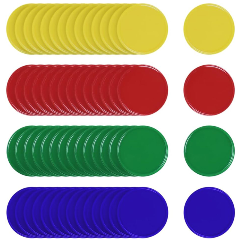 Plastic Bingo Markers Chips 4  - Party Games Juego reseña y precio