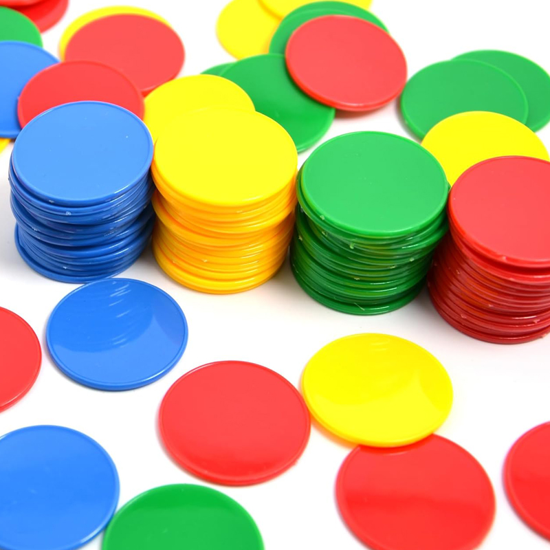 Plastic Bingo Markers Chips 4  - Party Games Juego reseña y precio